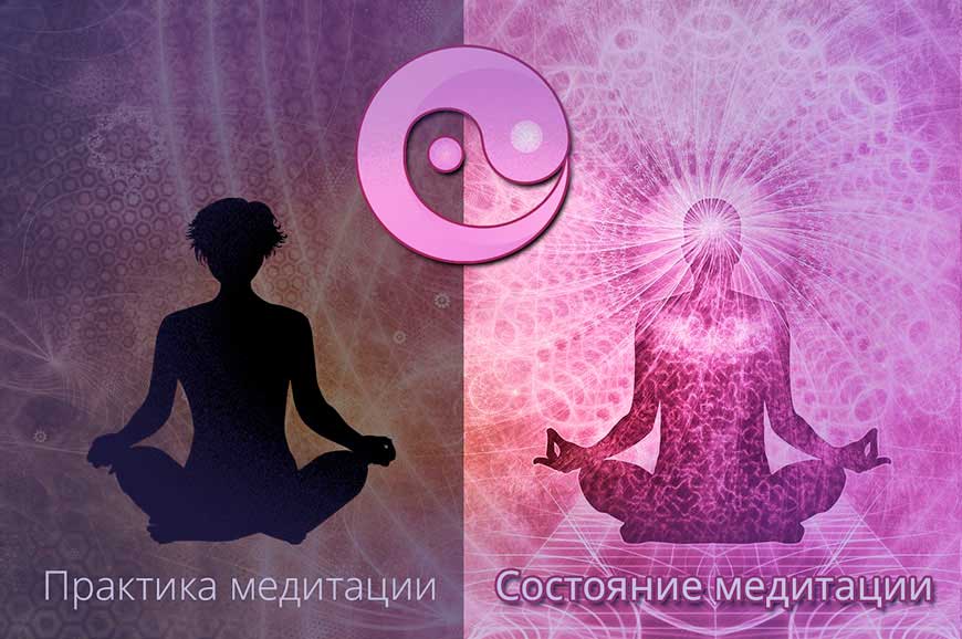 практика медитации и состояние медитации - разные понятия