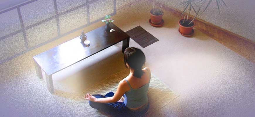 уголок для медитации для начинающих в домашних условиях
